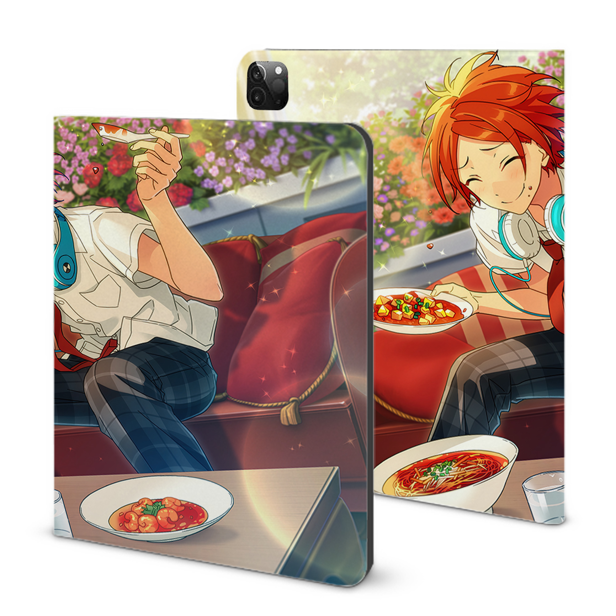 （画像用） あんさんぶるスターズ! Ensemble Stars IPadケース ペンホルダー付き ブックスタイルデザイン